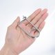 thumbnail image 4 of Uxcell 8-Pack Pin de Seguridad de Pasador en Forma de Broche, Pines de Acero de Resorte M3x40mm, Sujetadores de Broche de Bloqueo Rápido, Clips Retenedores Pesados, 4 of 7