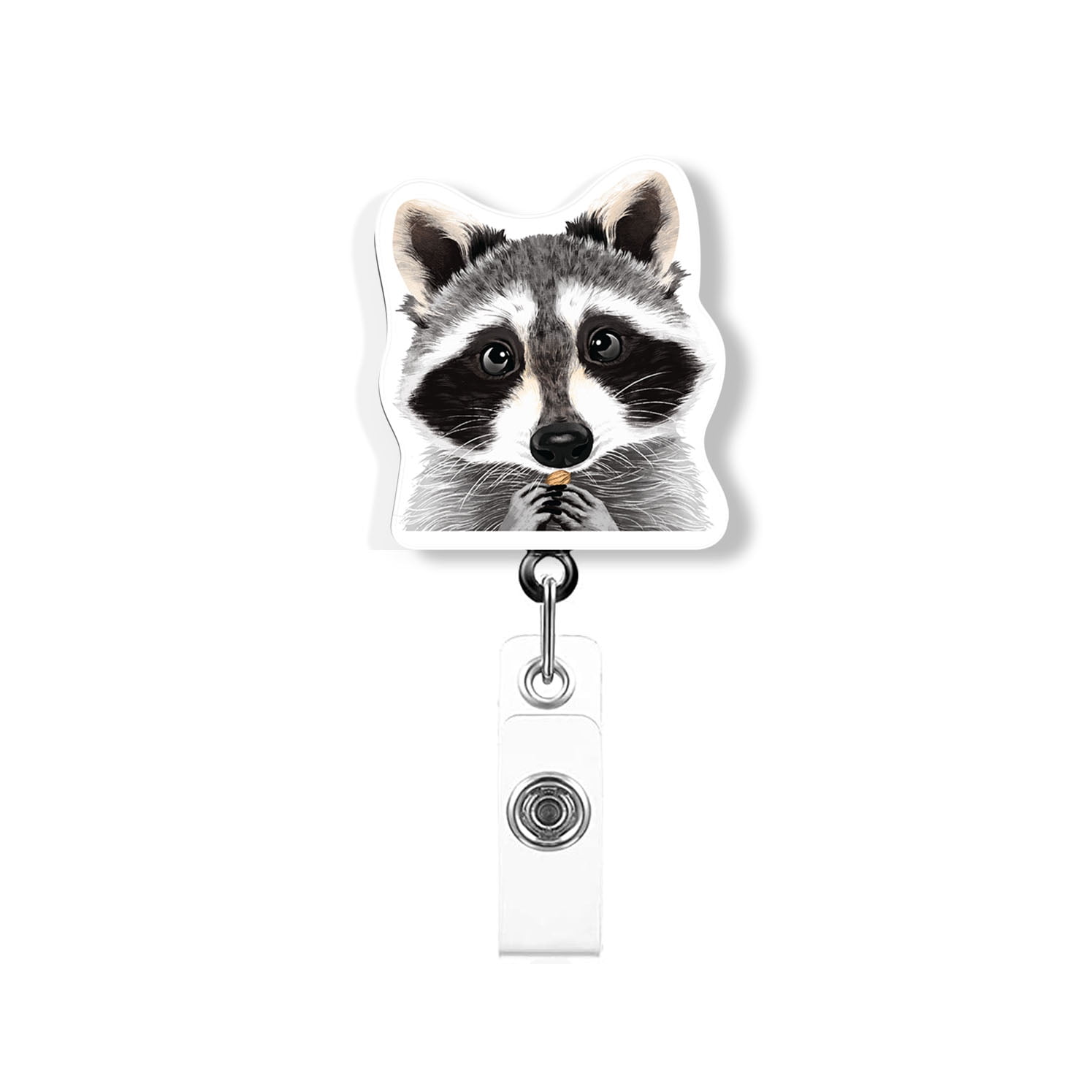 WIRESTER Animal Design Key Card Holder Belt Clip Reel Id Badge