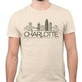 thumbnail image 2 of Skyline Charlotte North Carolina Shirt Unisex X-Small Natural, 2 of 5