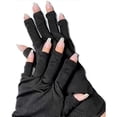 thumbnail image 1 of 1 Pair Uv Protection Gloves For Gel Nail Lamp, Skin Care Anti Uv Light Gloves For Making Gel Nail Manicures, 1 of 4