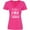 Hot Pink, variant on Inktastic My Uncle is an EMT and a Hero Women's V-Neck T-Shirt