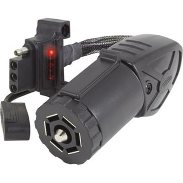 Hopkins Towing Solutions  Endurance 7 Blade to 4 Flat Adapter with LED Test - Model No. 47340