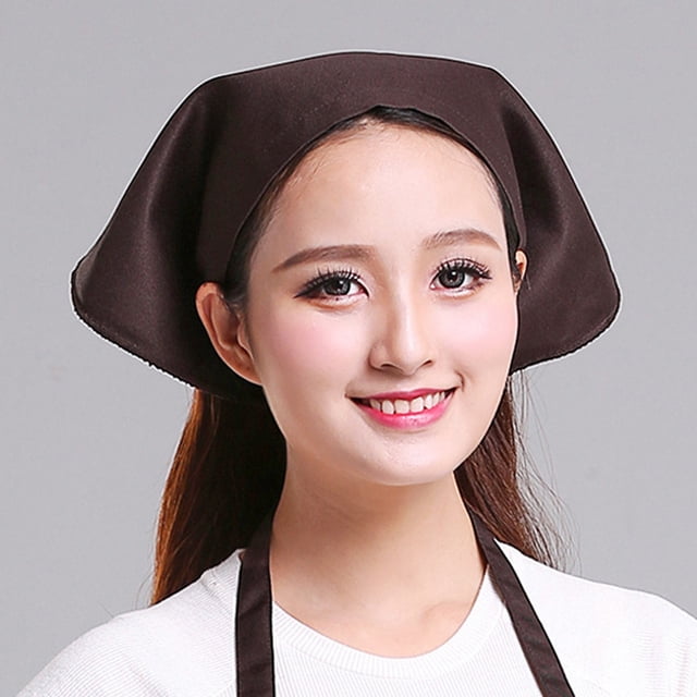 Waiter Men and Women Kitchen Work Turban Hat Kitchen Supplies Cooking Utensils Lightweight Design Kitchen Accessories Comfortable Grip Food Grade Material Kitchen Utensils Kitchen Cooking Tools