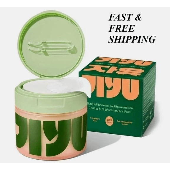 JiYu Toning Polish Pads - Korean Skincare for Dark Spots
