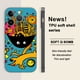 thumbnail image 1 of Proteja su teléfono con un toque de diversión: funda para iPhone con ilustraciones vibrantes, mate, de doble capa, en color plateado arcoíris para iPhone 15 Pro Max 14 13 12 Pro 11, 1 of 4