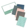 thumbnail image 3 of New Generation - Gold Patterns 2 Pocket Folders, with 3 Hole Punch to use with Your Binder, folders are Heavy Duty and Glossy Laminated (6 Pack FOLDERS), 3 of 5