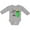 AC-Heather Grey, variant on Inktastic My 1st Birthday is Kind of a Big Dill Pickle in Sunglasses Boys or Girls Long Sleeve Baby Bodysuit