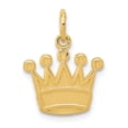thumbnail image 1 of 14k Kings Crown Charm in 14k Yellow Gold, 1 of 3