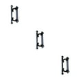 thumbnail image 2 of mmirethe Poignée de Porte d'Artisanat à Forte Résistance à la Corrosion Poignée Confortable Unique Noir 6684 3Set, 2 of 6
