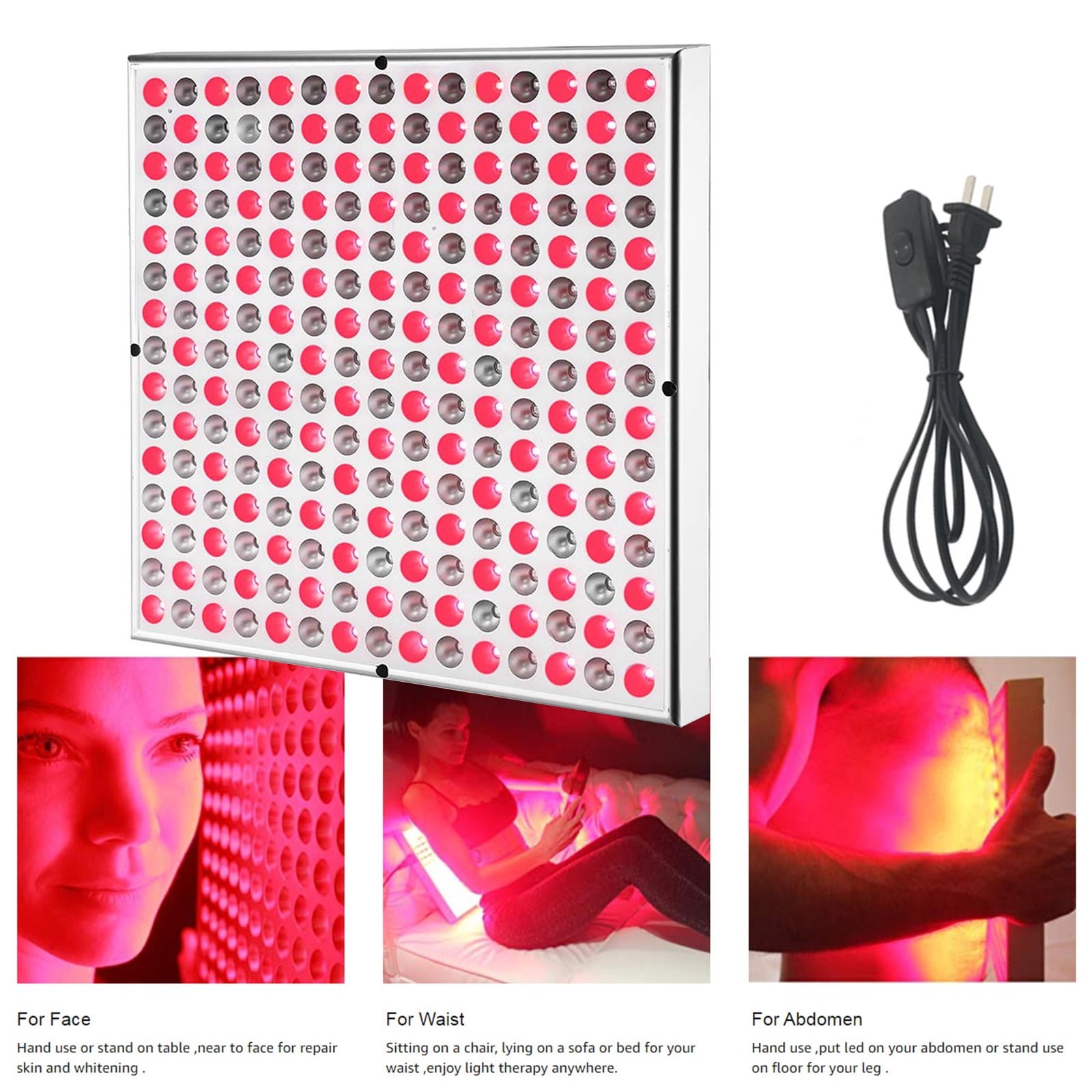 Red Near Infrared LED Anti Aging Therapy Light Panel Full Body 660nm 850nm 45W