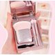 thumbnail image 1 of Easy-taken Travel Makeup Brush Set,4pcs Mini Complete Function Cosmetic Brushes Kit (4pcs with mirror) 26s, 1 of 3