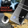 thumbnail image 2 of Compatible with Samsung Galaxy Z Flip 4 Case Plating Frame Electroplate Clear Luxury Elegant Case Camera Protector Soft TPU Shockproof Protective 3 PCS Anti-Skid Galaxy Z Flip 4 Case -Silver, 2 of 6