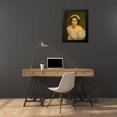 thumbnail image 4 of Weir, J Alden 19x24 Black Modern Framed Museum Art Print Titled - An Alsatian Girl, 4 of 5