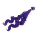thumbnail image 4 of Muñeca de alambre de alta temperatura perfke Peluca rizada de pelo largo 25cm accesorio de muñeca púrpura Peluca de pelo de muñeca BJD, 4 of 5