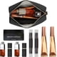 thumbnail image 2 of Leather Small Makeup Bag Travel Cosmetic Organizer, 2 of 5