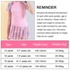 thumbnail image 3 of Traje de baño rosa para niñas, traje de baño deportivo colorido dividido, conjunto de baño de manga corta, 3 of 7
