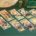 thumbnail image 4 of Exquisite Panda Metal Bookmark Hollow Student Stationery Chinese Style Chengdu Commemorative Gift, 4 of 4