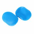 thumbnail image 1 of Paquete de 2 cepillos de aseo para perros, cepillo de baño premium para mascotas, peine de goma de masaje relajante, mango de anillo ajustable, adecuado para mascotas de pelo largo y corto. brillar Hogar, 1 of 3