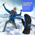 thumbnail image 5 of Gants de Ski Chauds pour Moto protection contre l'Eau et le Froid, 5 of 5