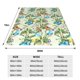thumbnail image 3 of Fotbe Meadow Plants And Butterflies Manta de Franela Acolchonada con Estampado, Súper Suave y Esponjosa, Extra Grande para Sofá, Cama, Uso Todo el Año-60"x50", 3 of 7