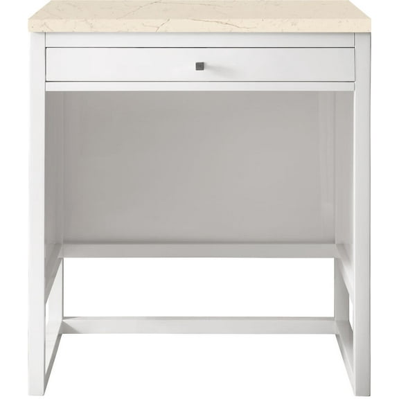 James Martin Vanities E645-Du30-3Emr Athens 30" Countertop Unit - White