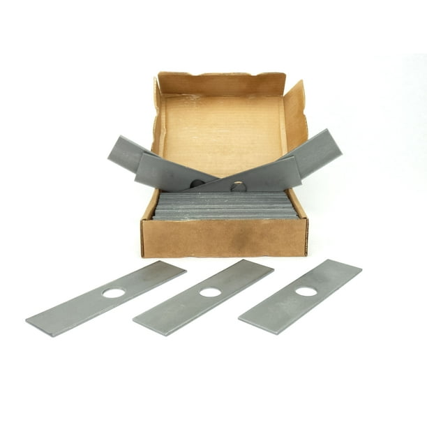 (50) Edger Blades 8" x 2" Fits Echo Stihl Husqvarna Ryobi Shindaiwa Red