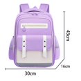 thumbnail image 3 of CUZIBR Backpack For Boys Middle High Students Lightweight Large Capacity Double Shoulder Multi Compartment Color Block Daypack Fashionable Back To School Book Bag, 3 of 4