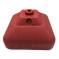thumbnail image 2 of S SERENABLE Base de Parasol Remplissable d'Eau, Support de Parasol Carré pour Patio, Support de Parasol Extérieur pour Cour, Pelouse, Plage, Bord de Piscine Rouge, 2 of 9