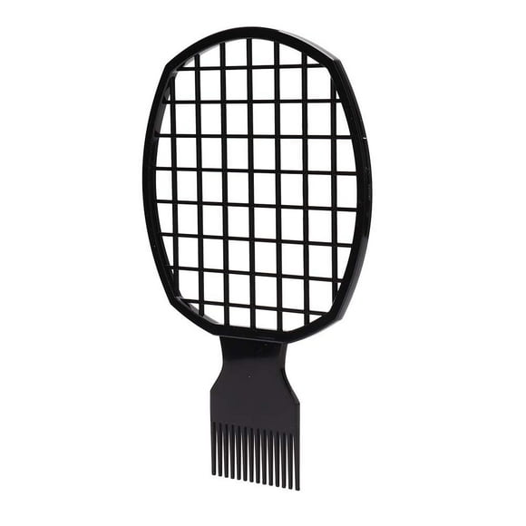 Herwey Men Afro Curly Hair Comb Dreadlocks Tin Foil Hot Perm Comb Hairdressing Tool , Curly Hair Comb, Perm Comb