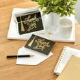 thumbnail image 2 of Graduation Thank You Cards with Envelopes, Black and Gold Tassel, Class of 2026 (Bulk 40 Pack Cards) for High School, College, University, 2 of 3