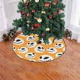 thumbnail image 2 of FMSHPON Doll Skull Cool Halloween Xmas Christmas Tree Skirt Stand Mat for Holiday Party Decoration Indoor Outdoor 36 inches, 2 of 3