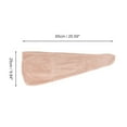 thumbnail image 2 of Unique Bargains 1 Pc Water-absorbent Solid Hair Towel for Bathroom Pink Polyamide Polyester, 2 of 3