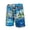 Blue, variant on MuXiKeJi Clothes 9 Inch Men Swim Trunks with Mesh Lining Quick Dry Breathable Pockets for Summer Beach Cruise Water Park
