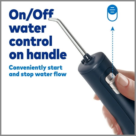 Waterpik - Cordless Revive Water Flosser - Midnight Blue