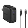 thumbnail image 1 of Cargador GaN USB C doble Power Delivery 100 W Steren ELI-7100, 1 of 3