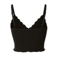 thumbnail image 4 of MixMatchy Women's Scalloped Lace Cami Crop Top, 4 of 4