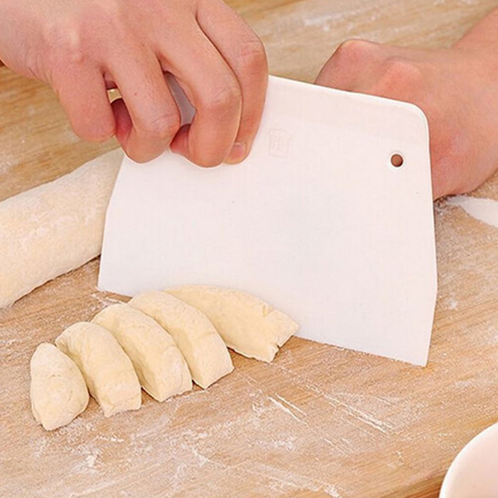 Bake Dough Cutter Scraper Spatula Pastry Cake Home Kitchen Pizza Cutter Tool 