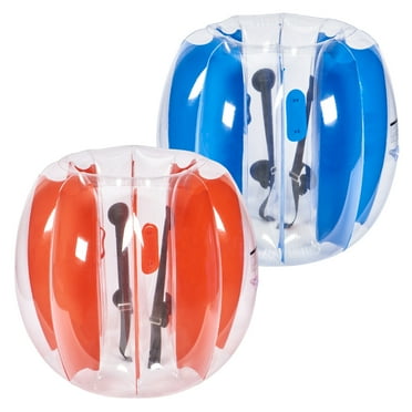 SKYSHALO Inflatable Bumper Balls 2-Pack 3FT/0.9M PVC Sumo Zorb Balls for Kid & Teen