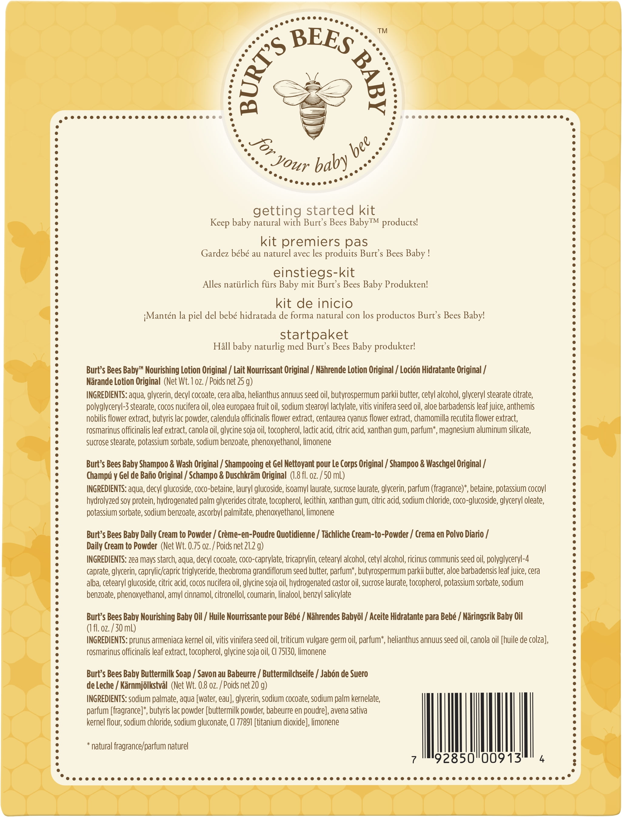 burt's bees baby starter kit