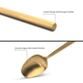 thumbnail image 4 of Juego de cubiertos Kelenfer Matte Gold Silverware 40 piezas, 4 of 7