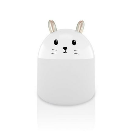 

Household Air Humidifier Ultrasonic Cute Rabbit Shape Car Mist Maker with Colorful Night Mini USB Lamps Bedroom Office Sprayer