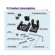thumbnail image 4 of WJTG For 7400931 XNT Transducer Bracket,Transducer Mount for XHS Model Transducers,Transom Mounting HardJ, 4 of 5