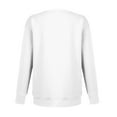thumbnail image 4 of Blouses for Women Dressy Casual Women's Fashion Sweatshirt Round Neck Long Sleeve Solid Color Casual Loose Pullover Sweatshirt Sweater, 4 of 4