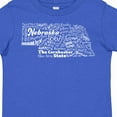 thumbnail image 4 of Inktastic Nebraska Word Salad- state outline Boys or Girls Toddler T-Shirt, 4 of 5
