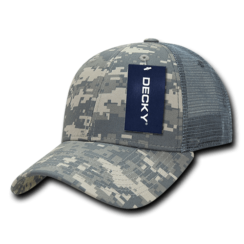 DECKY Structured Camo Trucker 100% Cotton Caps Hats Hat Cap For Men ...