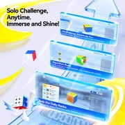 Gan I Carry 4, Smart Speed Cube 3x3 Magnetic, Connected Electronic Bluetooth Magic Cube for Kids Adults, Battery Replaceable Frosted Version