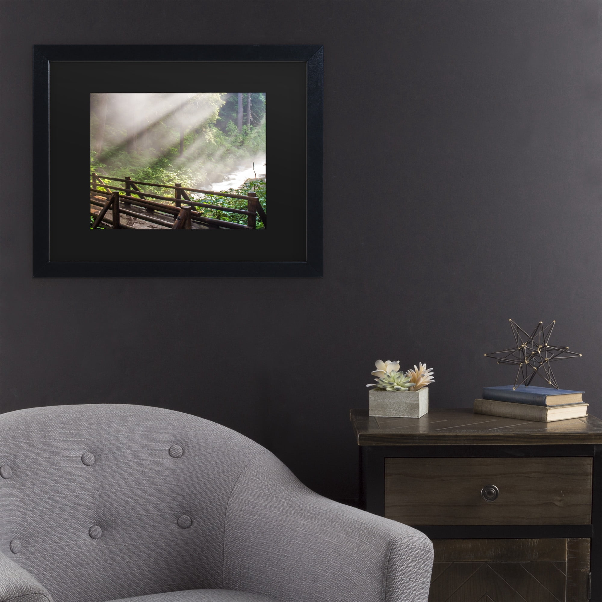 Trademark Fine Art 'Forest Sunlight' Canvas Art by Pierre Leclerc