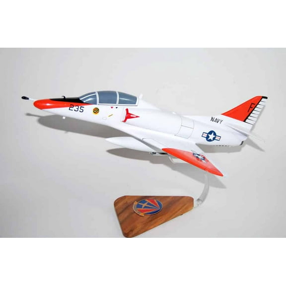 VT-86 Sabrehawks TA-4J, 18" Mahogany Model
