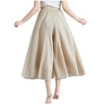 thumbnail image 2 of Babysbule Womens Wide Leg Dancing Pants Fashion Women's Summer Casual Loose Elastic Waist Comfy Trousers Pants, 2 of 3