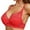 Red, variant on YOUSNH Women Full Cup Thin Underwear Small Bra Plus Size Wireless Adjustable Lace Bra Cover B D Cup Large Size Lace Bras Bras for Women 36D